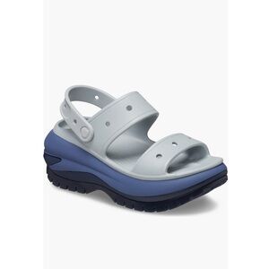 CROCS Classic Mega Crush Water Resistant Platform Sandals Mirage Blue Women’s 9